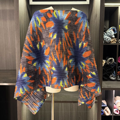 High-End Niche Design Vacation-Style Round-Neck Knitted Anti-Pilling Summer Casual Loose Fit T-Shirt for Women