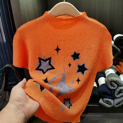 Women's Casual Jersey T-Shirt Spring Summer Collection Versatile Loose Fit Short-Sleeved Top Available in Large Sizes