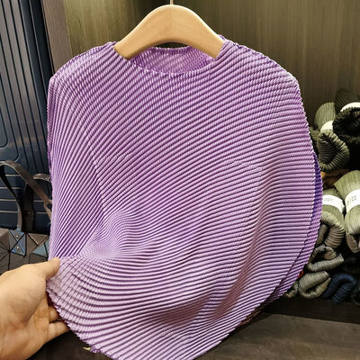 Women's Loose-Fitting Batwing Sleeve T-Shirt for Spring Summer Casual New Solid Color Dragon Scale Design