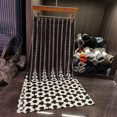 Summer Fashion Printed Midi Skirt Unique Vacation Style Casual High Waist with Natural Waistline Pocket Pleated A-Line Design