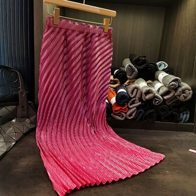 Women's High Waist Handmade Ruffle Skirt Summer Hip Wrap Vintage Style Half Body Skirt