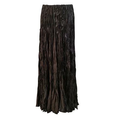 Women's High-Waisted A-Line Midi Skirt Versatile and Fashionable Vintage Style for Summer Covers Hips