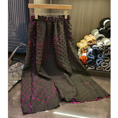 Pleated Minor Popular Half Skirt Woman 2024 New Unique Style High Waist Thin A-line Skirt in Long YZH