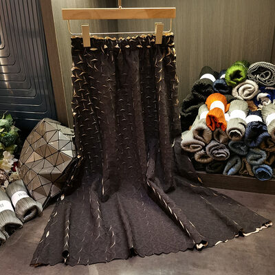 Pleated Minor Popular Half Skirt Woman 2024 New Unique Style High Waist Thin A-line Skirt in Long YZH