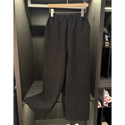 PB&ZA 2025 Women's Vintage High Waist Trousers New Fashion with Chain Belt Loose Fit up to Ankles for Female