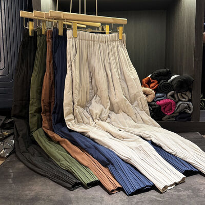 Autumn New Fashion Women's Casual Harem Skinny Pants Commuter Mid-High Waist Versatile Cotton-Padded Slimming Elastic Waist