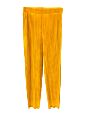 Women's High-End Summer Jogger Pants Elegant Versatile Slimming Elastic Waist New Style Ankle-Length Skinny Pant Pleats Loose