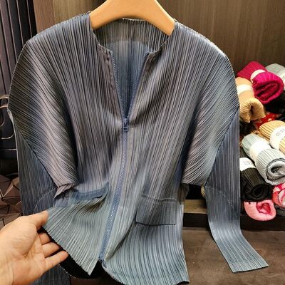 Women's  Casual Outerwear Versatile Short Jacket with Long Sleeves Spring Autumn Top Coat