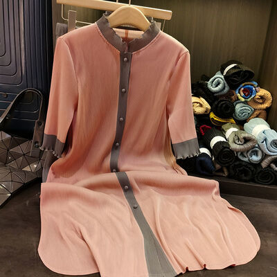 Plus Size Set Summer New High-end Temperament Simple Thin Stretch Comfortable Pants Two-piece Set