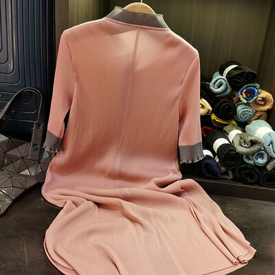 Plus Size Set Summer New High-end Temperament Simple Thin Stretch Comfortable Pants Two-piece Set