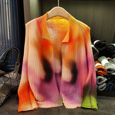 Classic Retro Printed Women's Summer New Loose Casual Versatile Slim Fit Sunscreen Long Thin Jacket