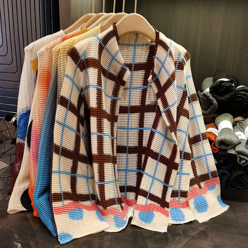 Classic Retro Printed Women's Summer New Loose Casual Versatile Slim Fit Sunscreen Long Thin Jacket